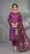 GOHAR'S CLOTHES Premium Bold Print 3 Piece Unstitched Lawn Suit for Women