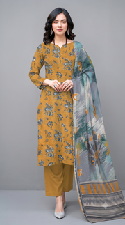 Luxury Printed Lawn 3 Piece Suit | GOHAR'S CLOTHES